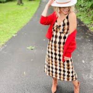 Cabi Trophy Reversible Dress Size Small